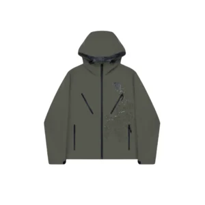 Mertra Monogram Shell Jacket (Green)